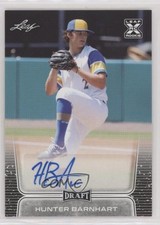 2020 Leaf Draft Auto Hunter Barnhart #BA-HB2 Auto 0f6