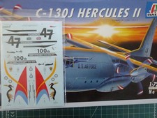 1/72 ITALERI #061 HIGH DETAIL VERY RARE OOP US AIR FORCE C-130J HERCULES II