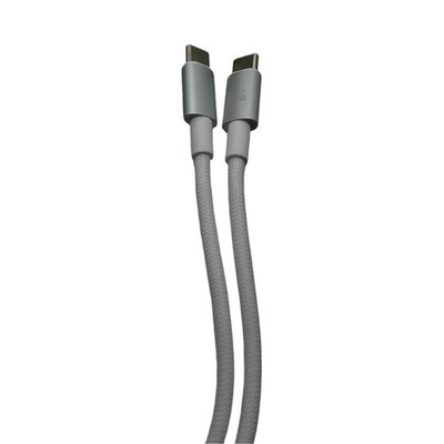 USB C to USB C Cable 100W Fast Charge for iPhone 15 Android 1M Nylon Braided