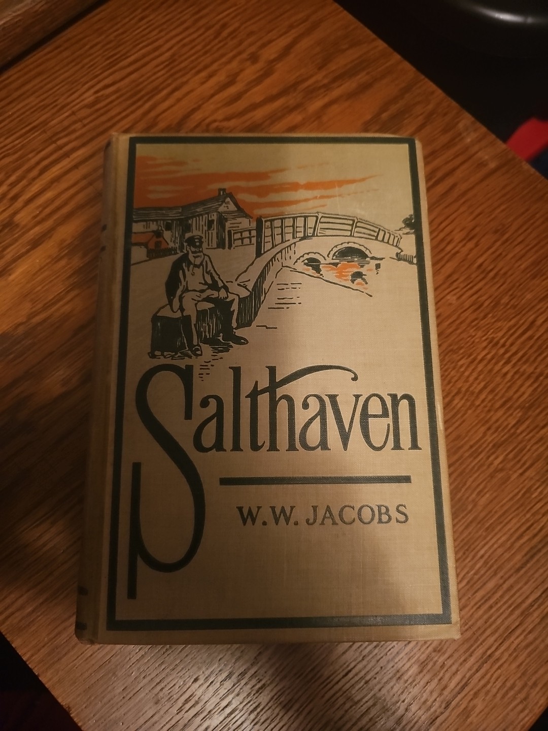 Salthaven W.W. Jacobs vintage 1908 Charles Scribner's Sons hardcover