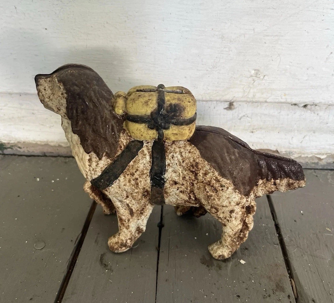 Cast Iron Collectible Dog Piggy Banks for sale | eBay