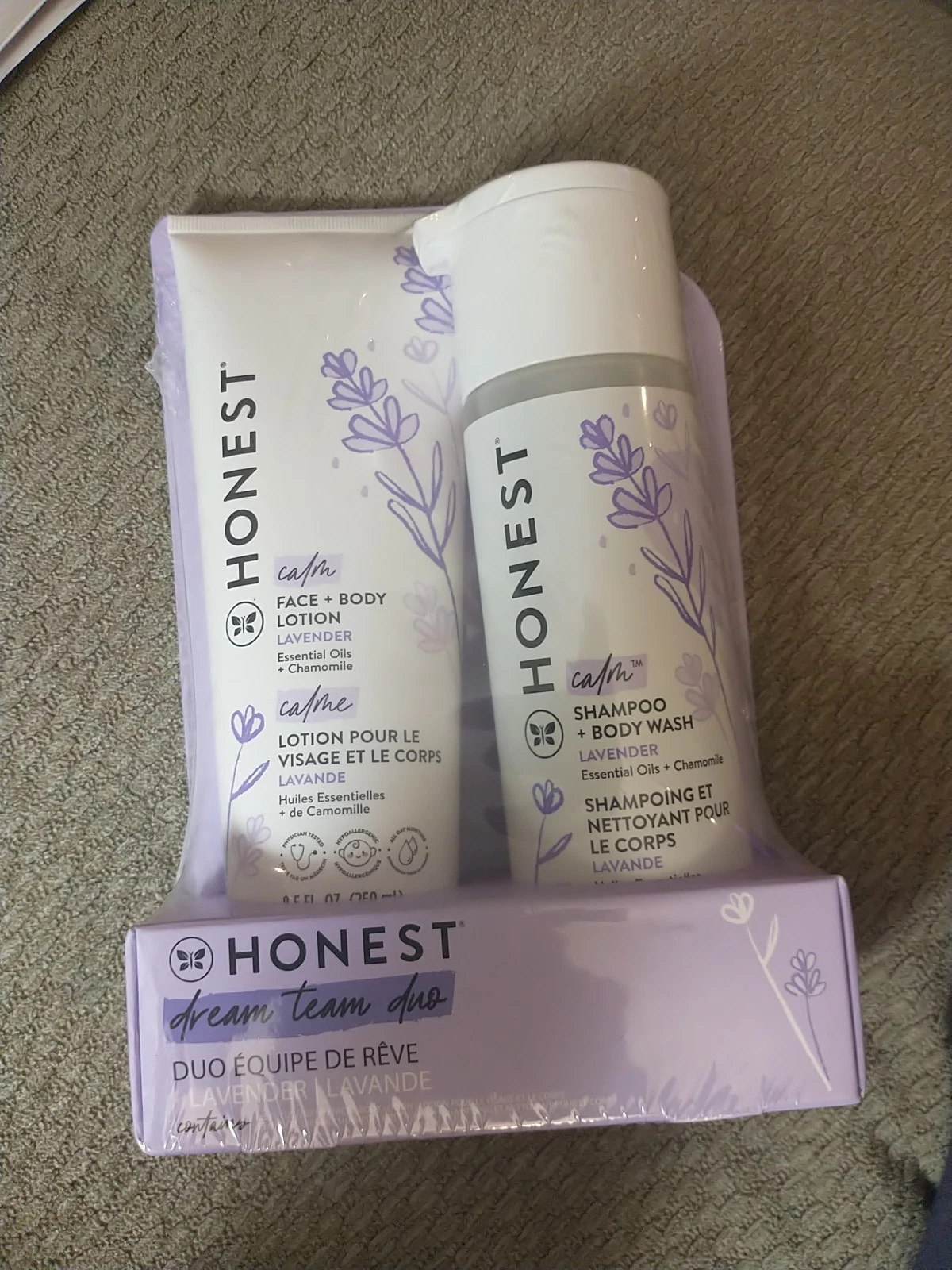 THE HONEST CO. Lavender Shampoo & Body Wash & Face & Body Lotion Set - NEW!
Opens in a new window or
