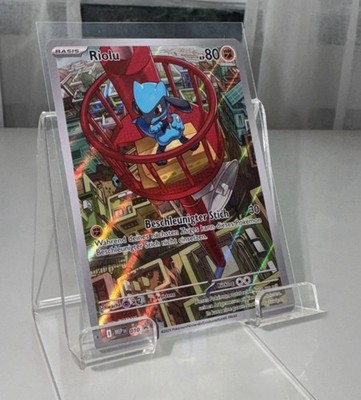 Pokemon Riolu #10 Holo Promo Mega Evolutions EXCLUSIVE Card | Near Mint | DE