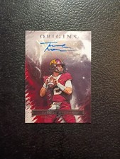Tanner Morgan 2023 Panini Chronicles Draft Picks - Origins Rookie Autographs 