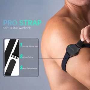 CYCPLUS Capteur de fréquence cardiaque Bande de bras Ceinture de poitrine Bluetooth ANT+ Fitness Monito