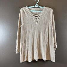 Style & Co Womens Sweater Sz XL Long Sleeve Soft Solid Comfort Excellent