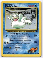 Misty's Seel 91/132 Gym Challenge Common 2000 Pokemon Unlimited Ken Sugimori MP