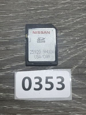 17-18 Nissan Altima OEM Navigation SD Card Map Memory USA/CAN 25920-9HU0A USED