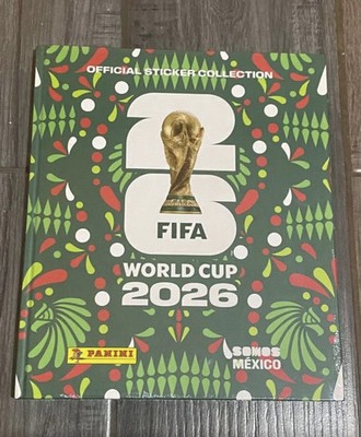 Panini FIFA World Cup 2026 Hardcover Album Mexico Edition Sealed Neu NEW