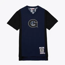 NWT Men's M Mitchell & Ness Georgetown Hoyas NCAA 1995/96 Shooting Shirt Blue