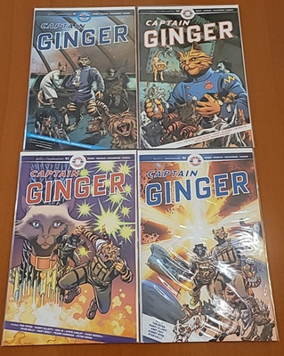 Captain Ginger #1-4 (2018-19) Complete Mini-Series Ahoy Comics