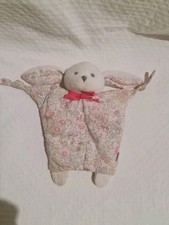 Doudou Peluche Plat Lapin -