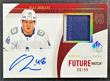 OLLI JUOLEVI 2020-21 SP Authentic Future Watch Rookie Patch Autograph RC 30/99