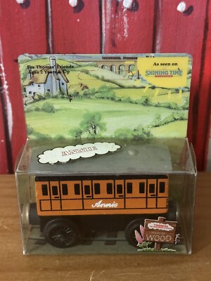 Annie V2 1992 Thomas The Tank Engine & Friends Wooden Railway Train Staples NIB