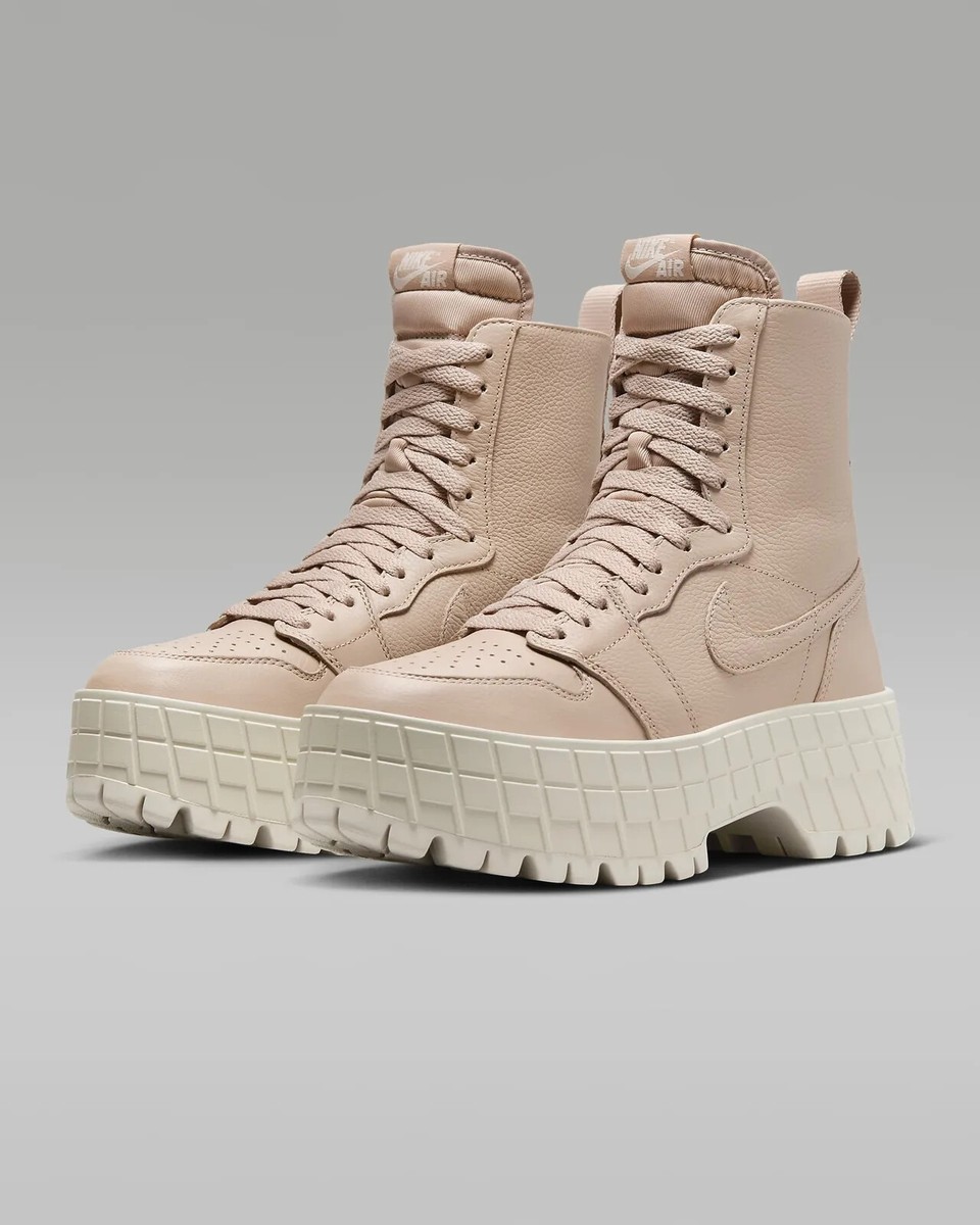 Wmns Nike Air Jordan 1 High Brooklyn Legend Medium Orewood