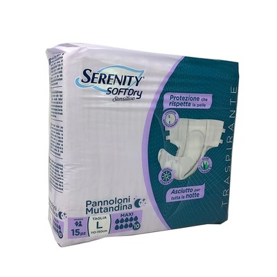 Serenity Soft Dry Sensitive Traversa Assorbente Super 60 X 90 15 Pezzi - Foto 13