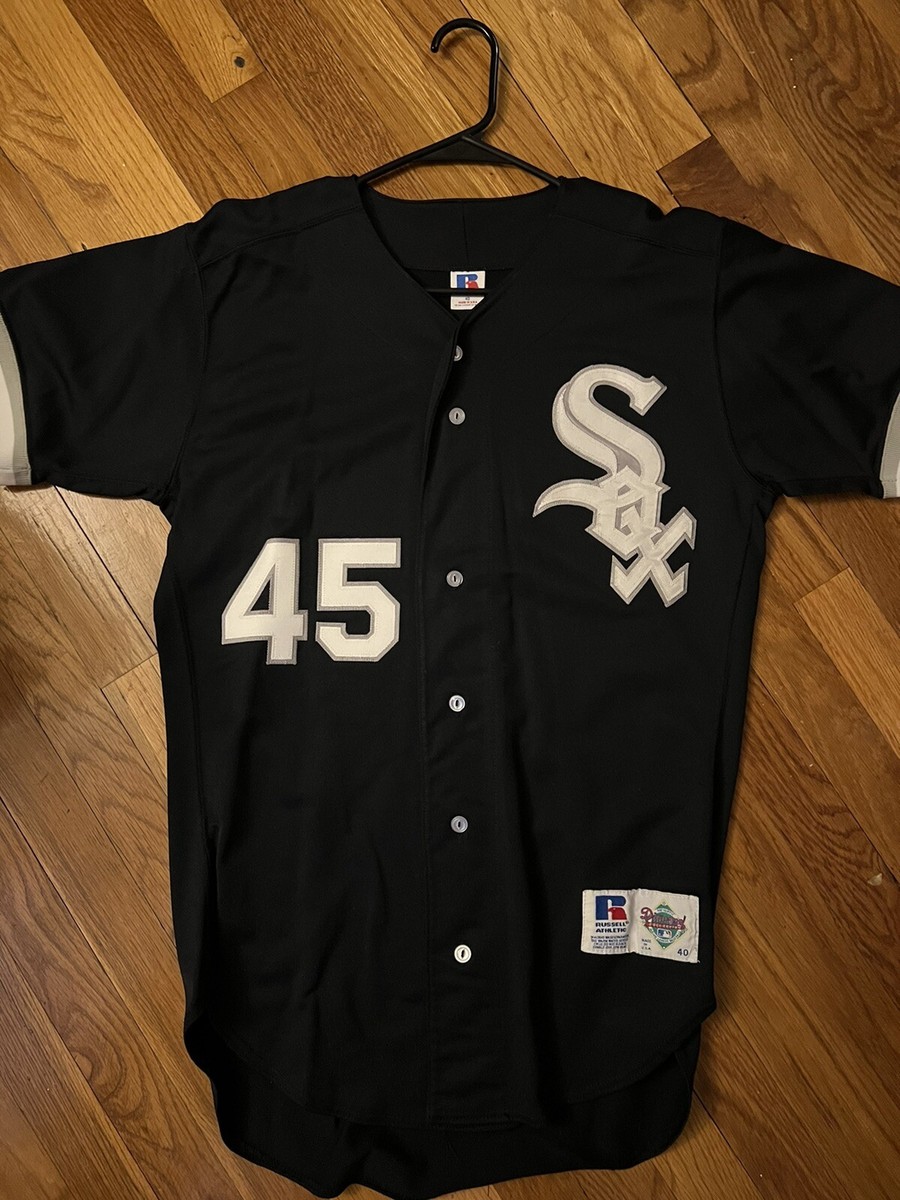 michael jordan white sox jersey signed