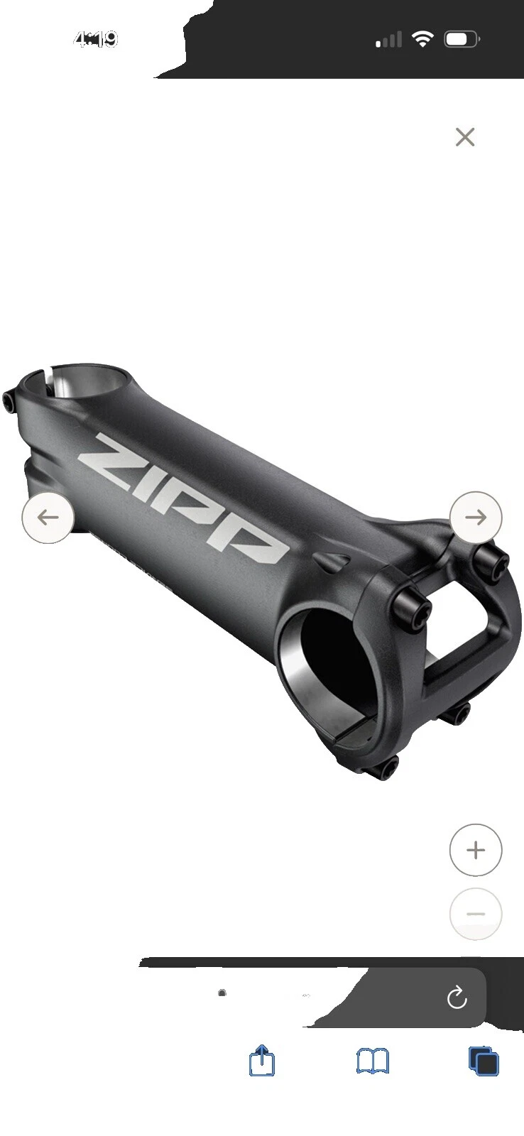 Bicicleta de Aluminio Zipp Tallos