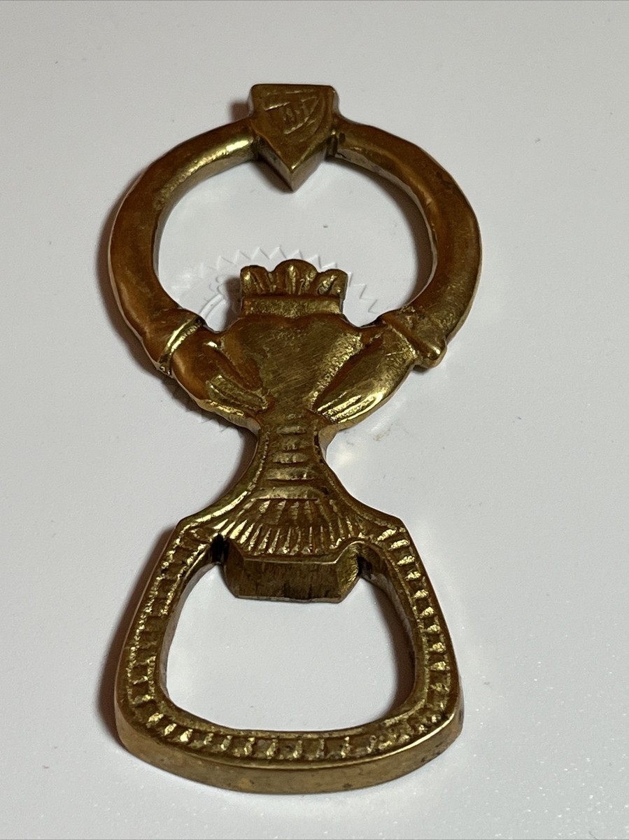 Ouvre-bouteille En Laiton – Motif Irlandais Liffey Artefacts Claddagh (occasion)