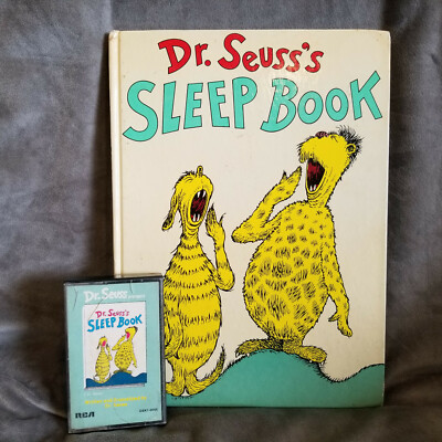 Sleep Book by Dr. Seuss with Audio cassette tape, Hardcover, 1962