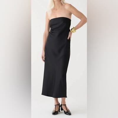 rosie assoulin black strapless midi dress Black Rosie Assoulin Dresses for Women