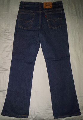 リーバイス517 Levi's 80's USA製 20517-0217 VTG LEVIS 517 ORANGE TAB JEANS 20517 0217 DARK WASH 34x30 (33x30