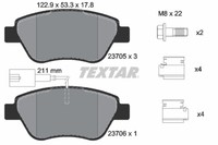 BremsbelÄGe Fiat P. Stilo 1.2/1.6 16V 01-/IDEA MIT Sensor