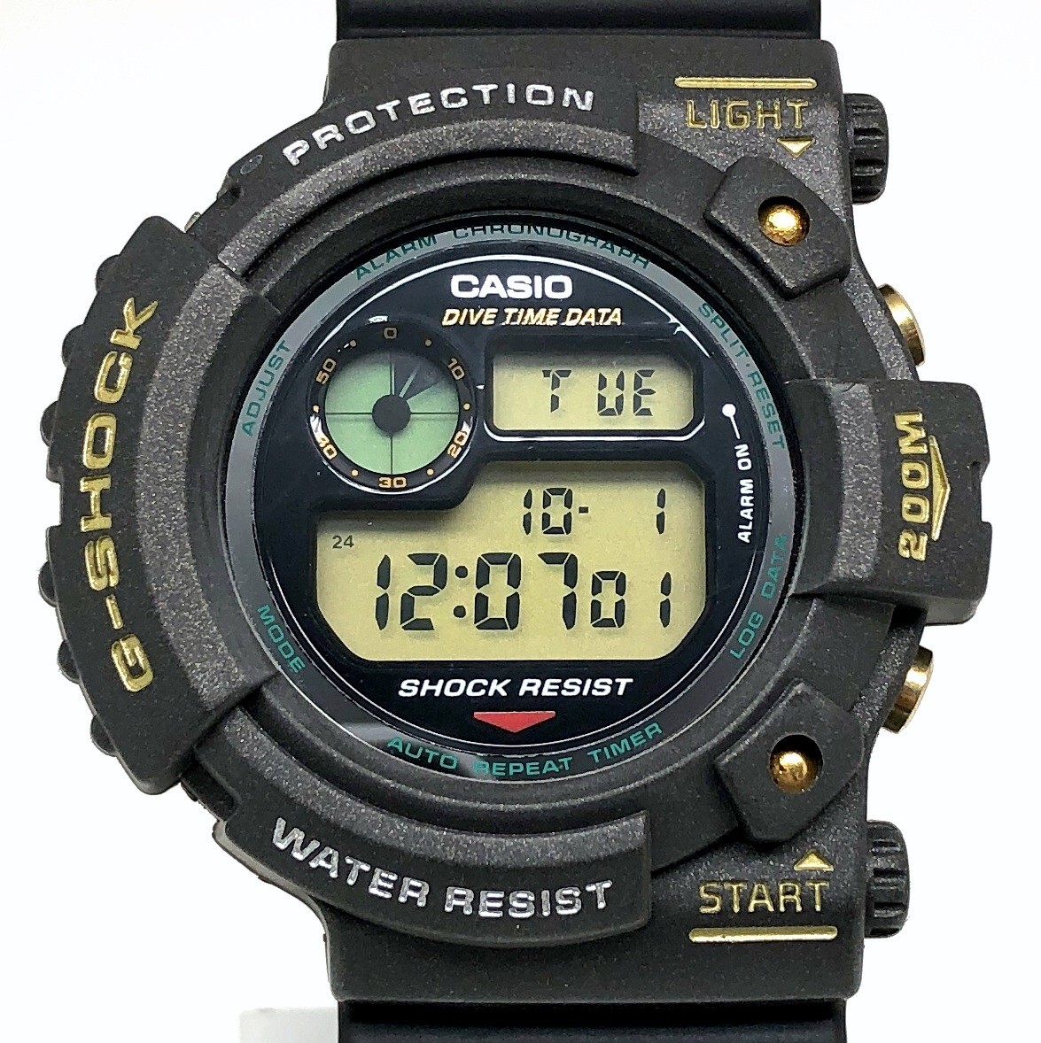 CASIO G-SHOCK FROGMAN　DW-6300 B-2 Casio G-Shock Frogman DW-6300 B-2 Vintage Men's Watch Used