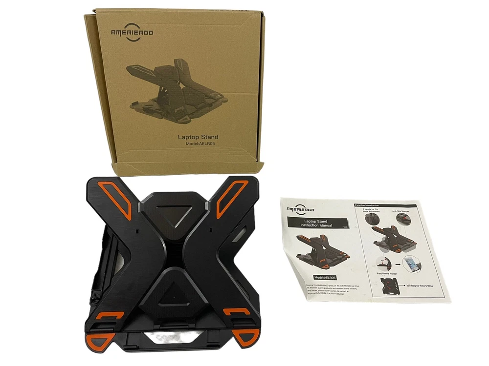 Laptop Stand Adjustable Multi-Angle Stand For Laptop, iPad/iPhone ~ 8 Tilt Level