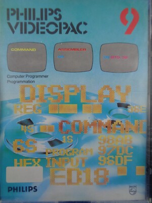 PHILIPS VIDEOPAC 9 -- COMPUTER PROGRAMMER (PLASTIC-BOX)