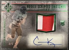 2017 Panini Majestic Cooper Kupp Green Rookie Scripted Swatches RPA /5 #134 ESU