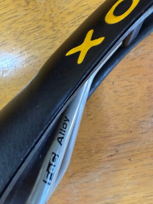 Selle Italia XO Black and Yellow Bike Saddle, Seat, Italy. NEW
