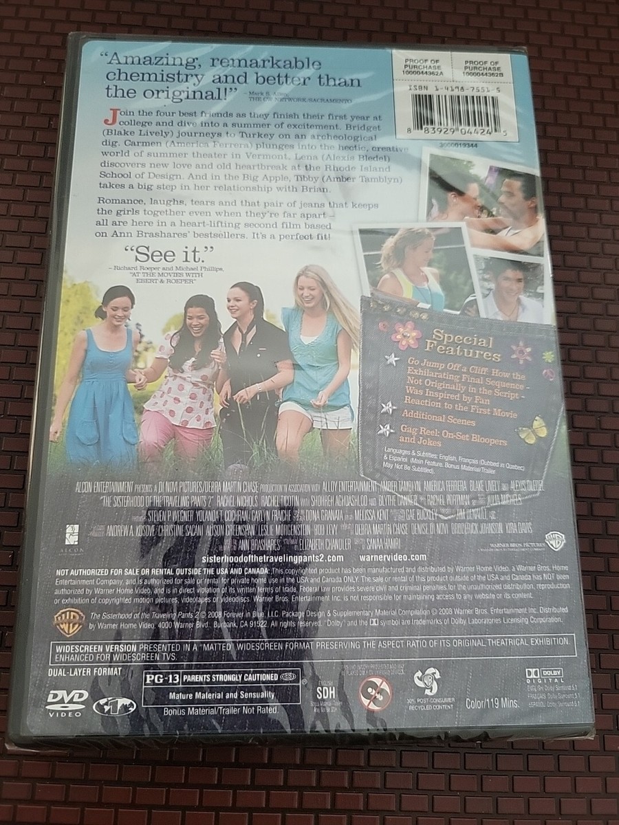 The Sisterhood of the Traveling Pants 2 (DVD, 2008) 883929044245| eBay