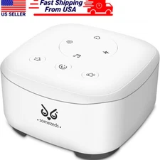 20 Sounds White Noise Machine Natural Rain Sound Therapy Sleeping Aid w/ Timer