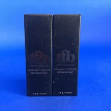 Trust Fund Beauty Lipgasm Lipstick Birthday Suit 0.12 oz (Lot of 2)
