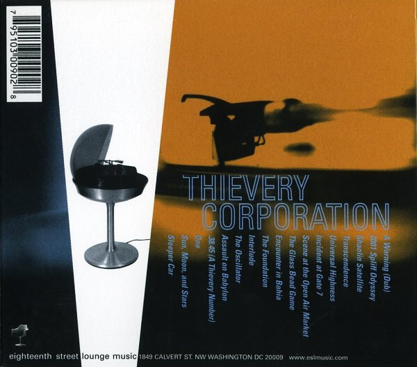 Thievery Corporation – Sounds From The T Thievery Corporation Sounds From The Thievery Hi-Fi CD, Album, RE