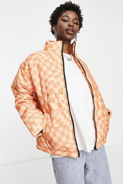 Jacket Puffer Checkerboard