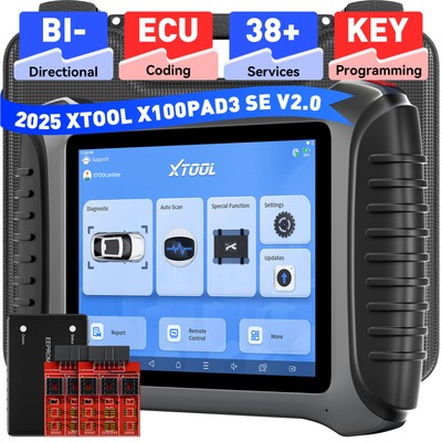 XTOOL X100PAD3 SE V2.0 OBD2 Diagnosegerät Schlüsselprogrammierwerkzeug IMMO