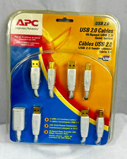 APC Hi-Speed USB 2.0 Cables - Gold Series Pack of 4 - Sealed in Package NIP