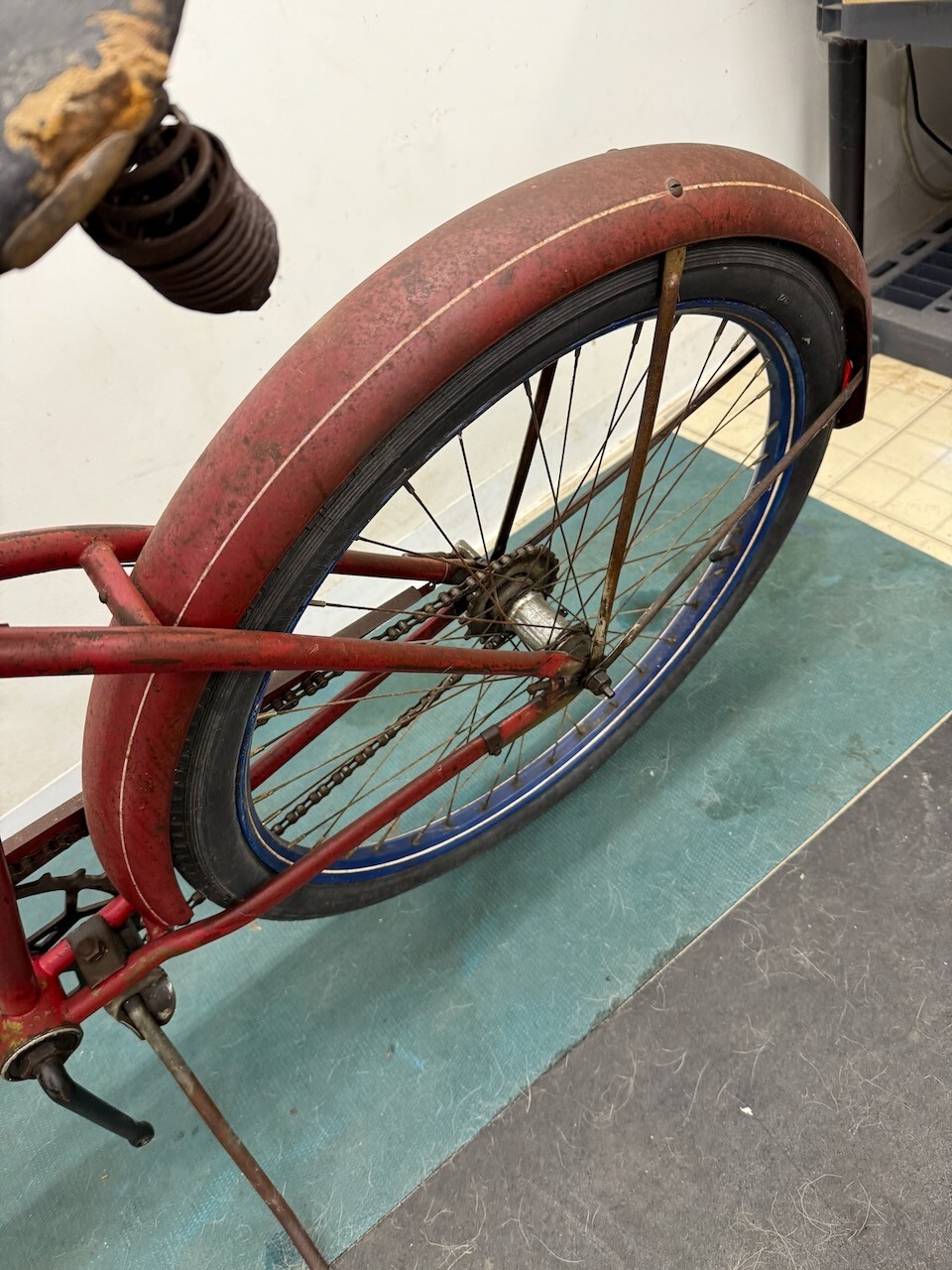 Shelby War Restricted Mens 26" Bicycle With Blackout Parts Rare No Badge