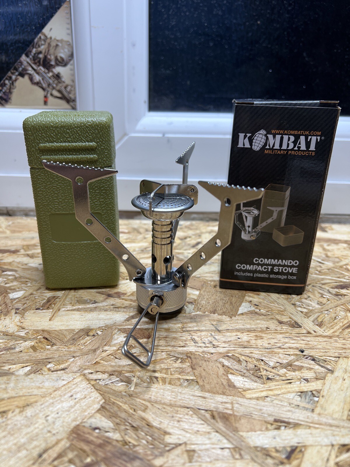 Kombat Commando Compact Gas Stove Cooker