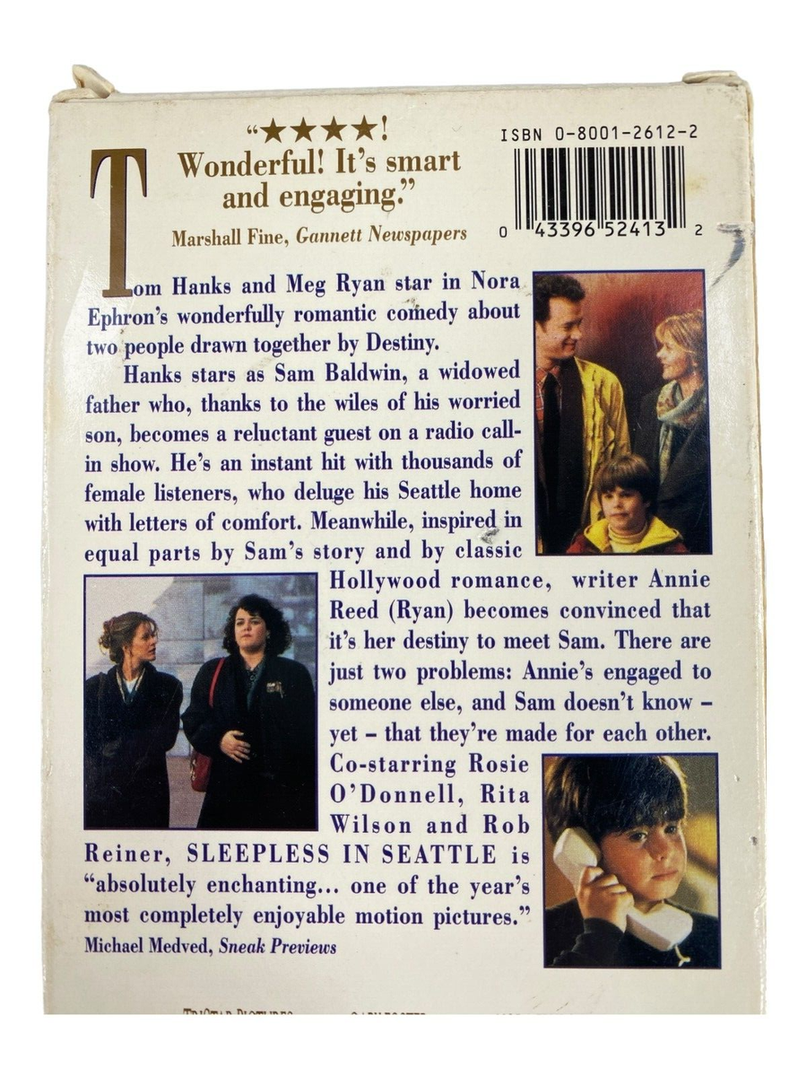 VHS 1993 Sleepless In Seattle Columbia Tristar Home Video | eBay
