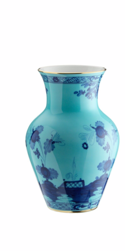 Ginori 1735 Orient Italien - Vase Ming Petit 25cm Iris Richard Ginori - Afbeelding 1 van 2