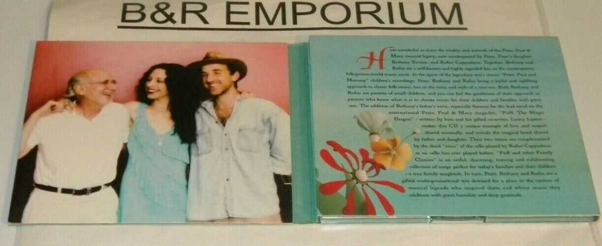 Puff &other Family Classics  CD サイン入り Peter, Bethany & Rufus - Puff & Other Family Classics (2007