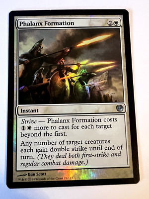 MTG Magic The Gathering Reise in die Nyx Phalanx Formation Uncommon Foil LP