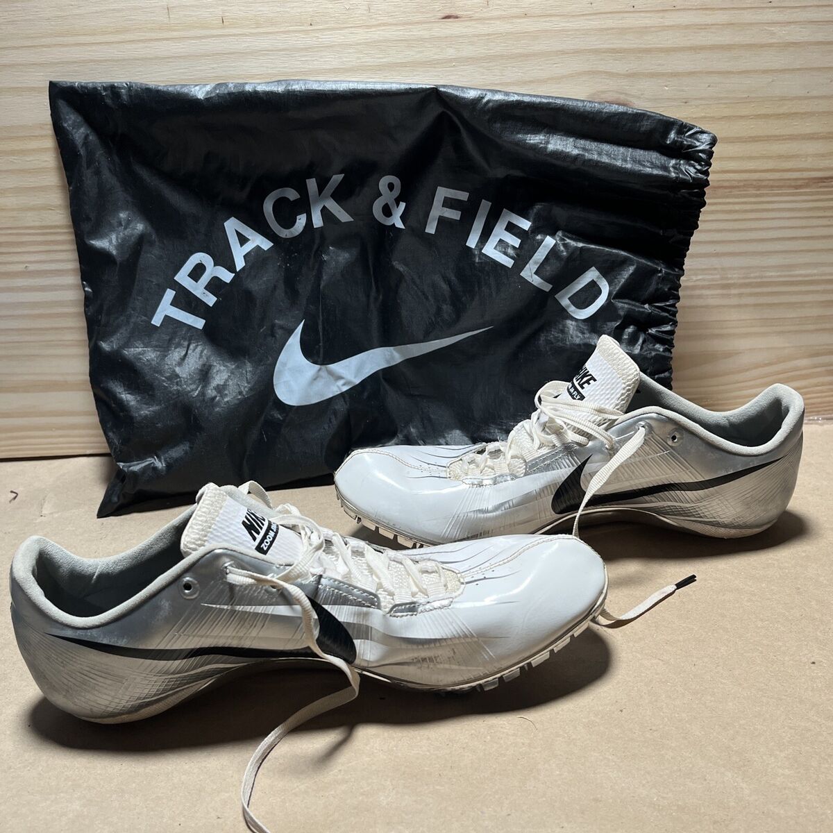 Nike Zoom JA Fly Men's Size 11.5 Track Spikes Racing Cleats Nike Zoom JA Fly Men's Size 11.5 Track Spikes Racing Cleats