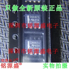 (5 Pcs)New Genuine INA821IDR INA821 Low Power Instrumentation Amplifie