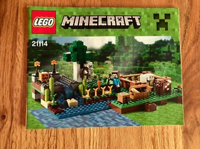 LEGO Minecraft The Farm 21114 100% Complete With Manual And Figures - No Box