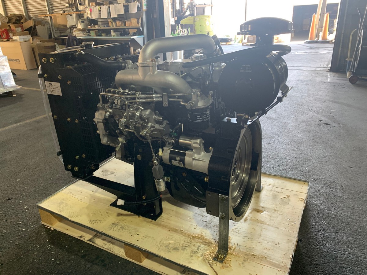 2022 Isuzu 4JB1 Engine and Radiator Package - 83 HP | eBay