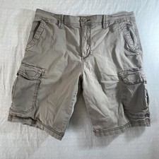 Union Bay Cargo Shorts Mens Size 36 Gray Casual Utility Outdoor Multi Pocket
